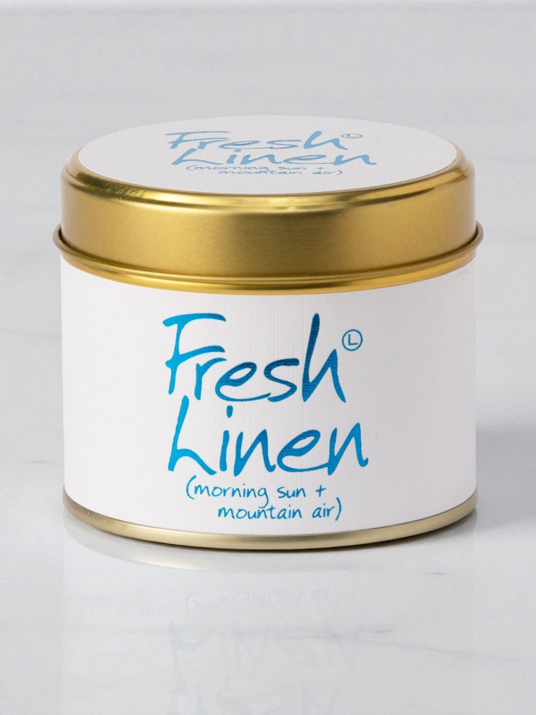 Lily-Flame fresh scented tin candle 230g (British brand)