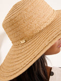 Lipsy natural oversized straw look hat, imported from the UK