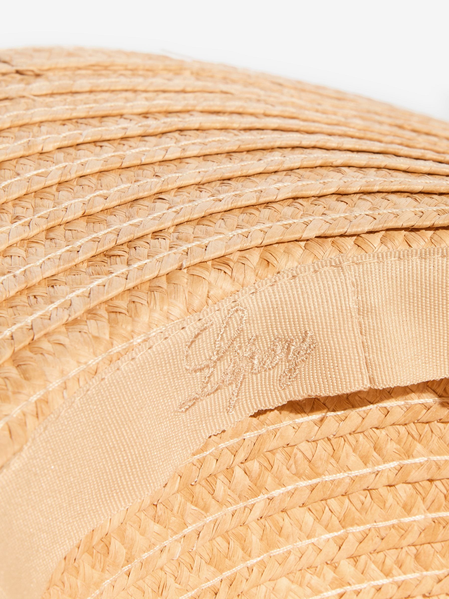 Lipsy natural oversized straw look hat, imported from the UK