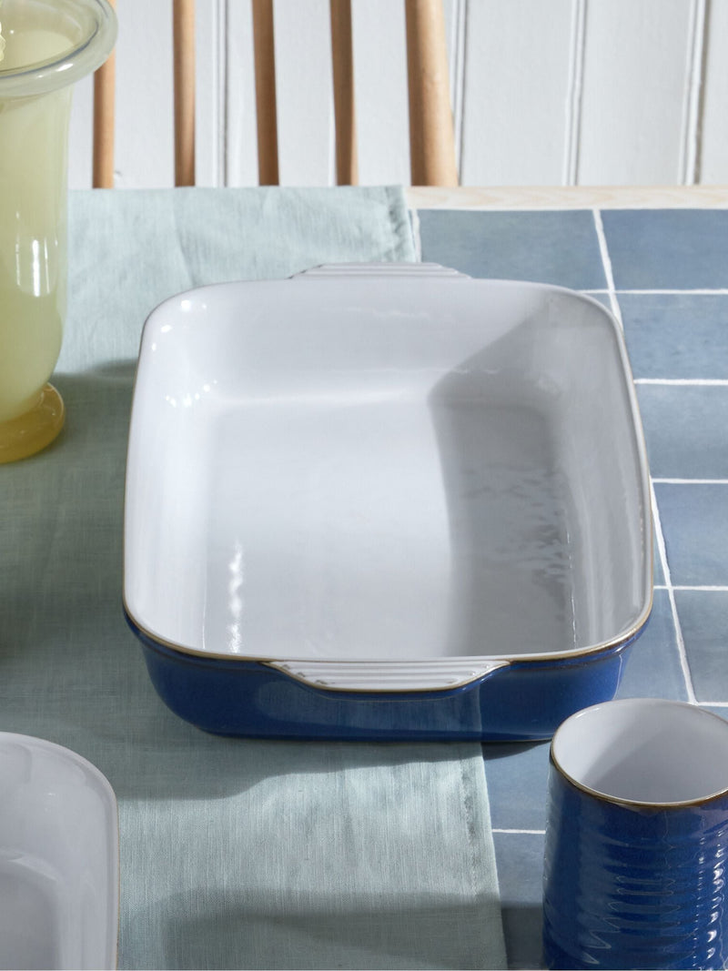 Denby Imperial Blue Large Rectangular Oven Dish