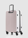 Nere pink Venture dual open medium suitcase (British brand)