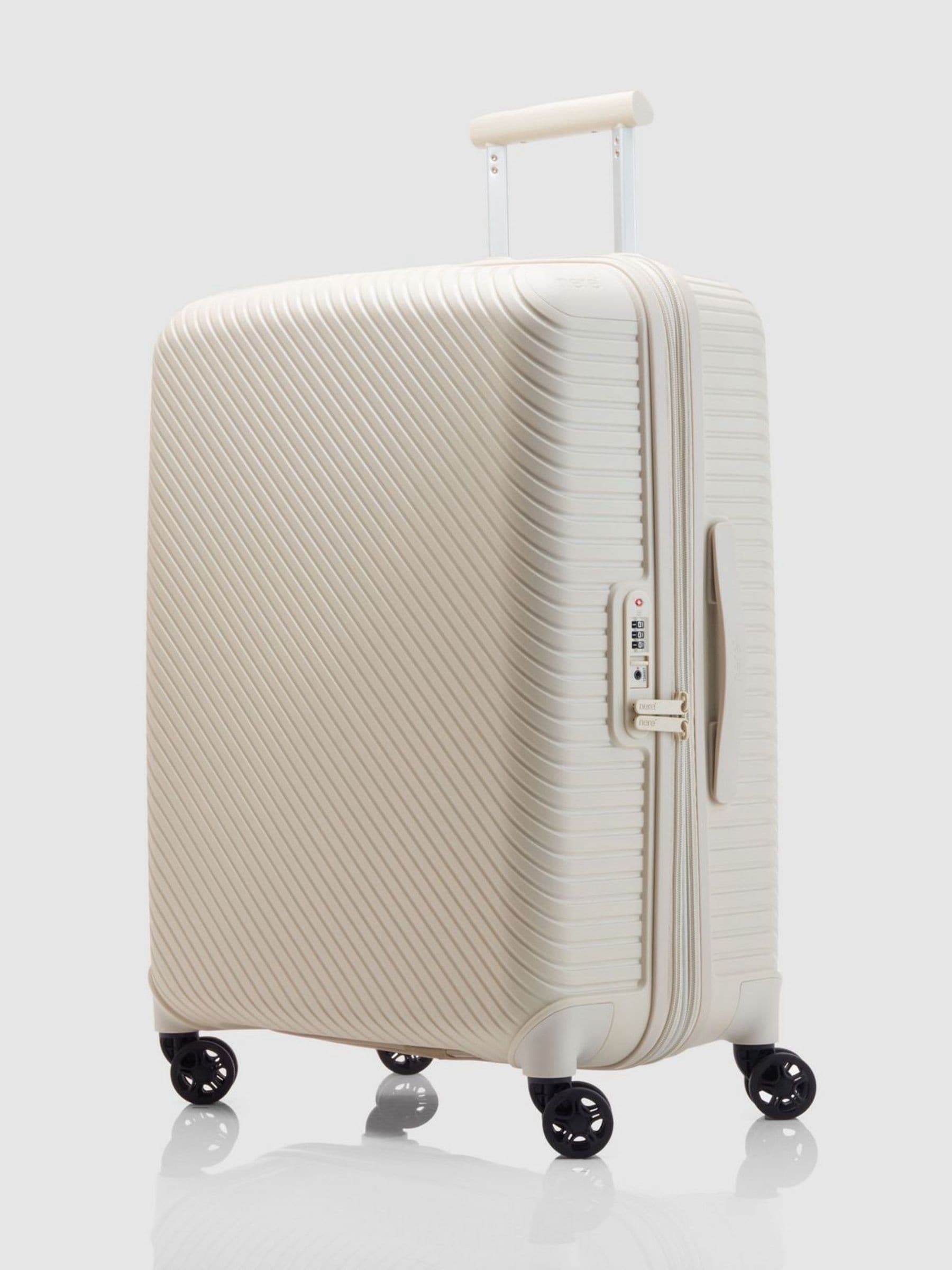 Nere White BONDI 66CM Medium Suitcase
