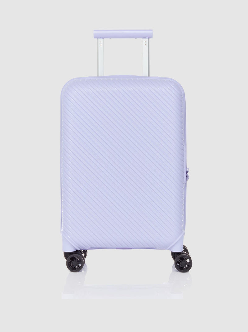 Nere Bondi small carry-on luggage purple PP hard shell - British product