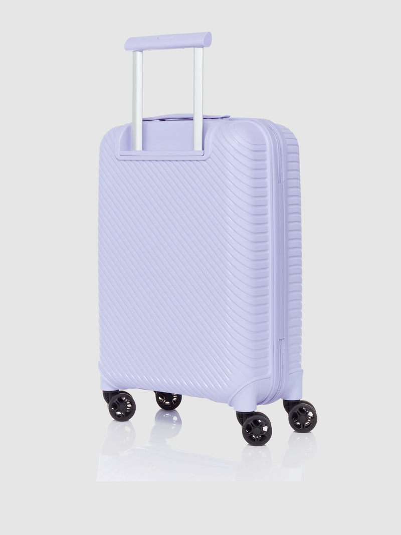 Nere Bondi small carry-on luggage purple PP hard shell - British product