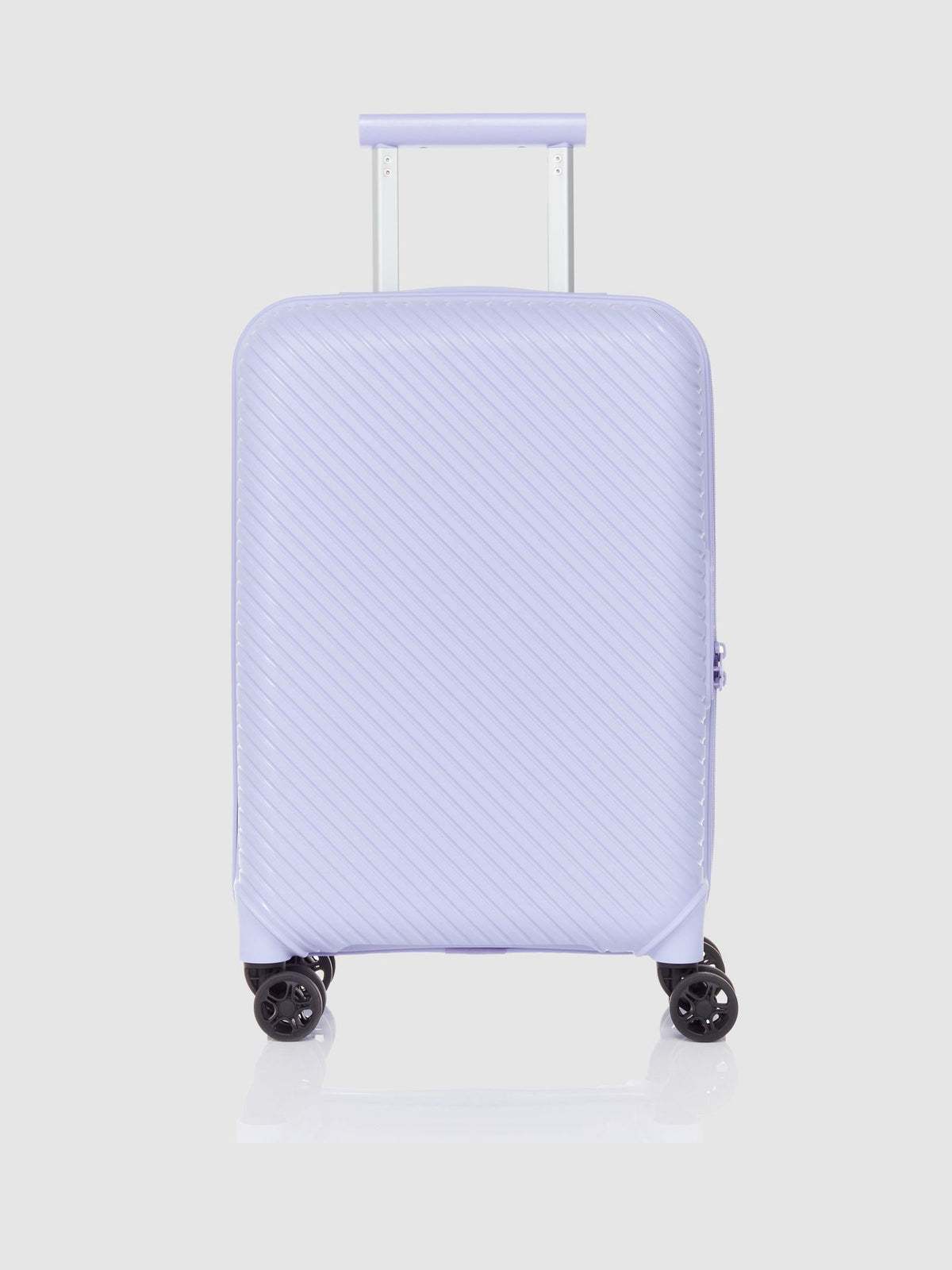 Nere Bondi small carry-on luggage purple PP hard shell - British product