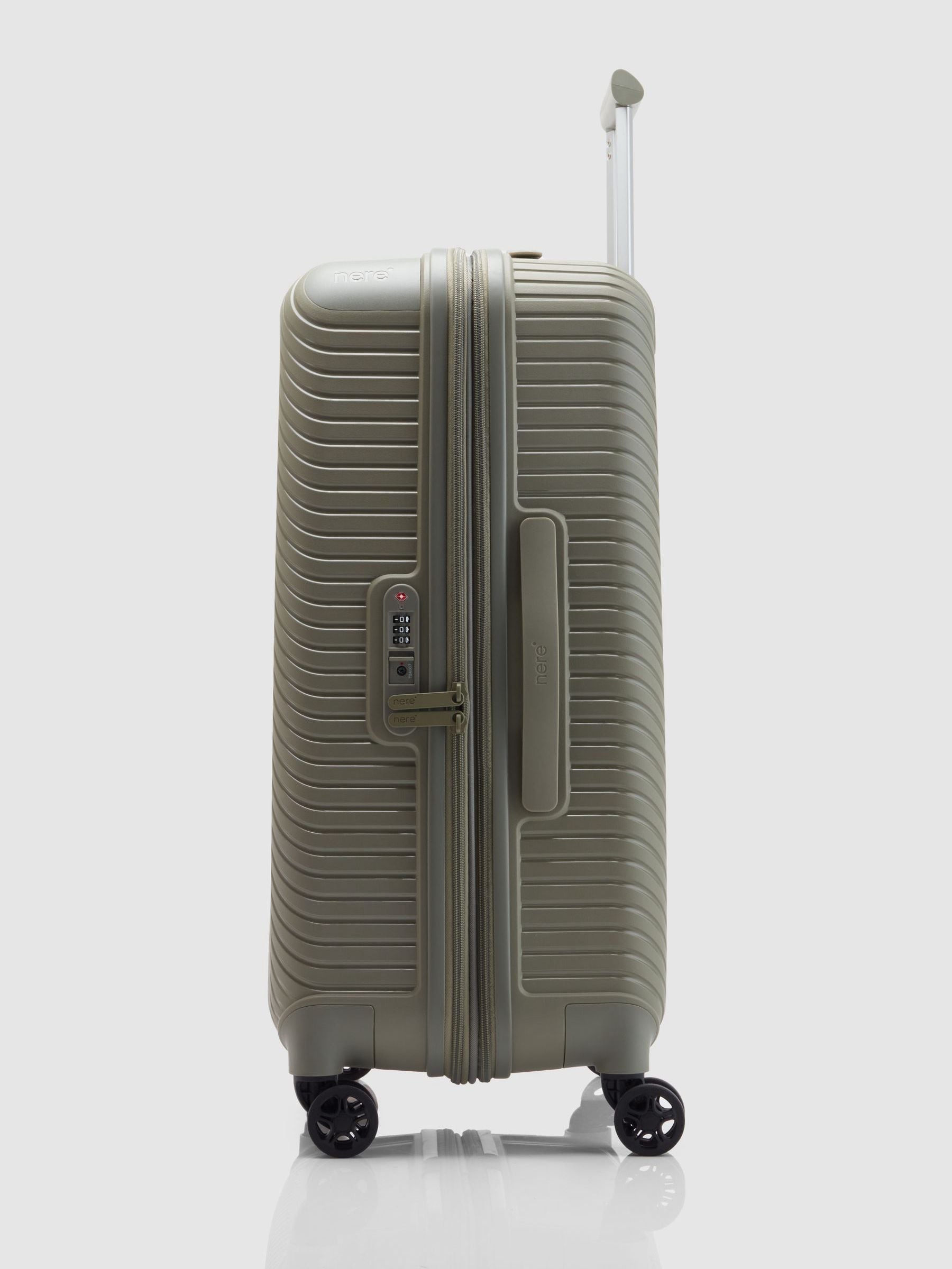 Nere Bondi green medium suitcase 66cm - British product