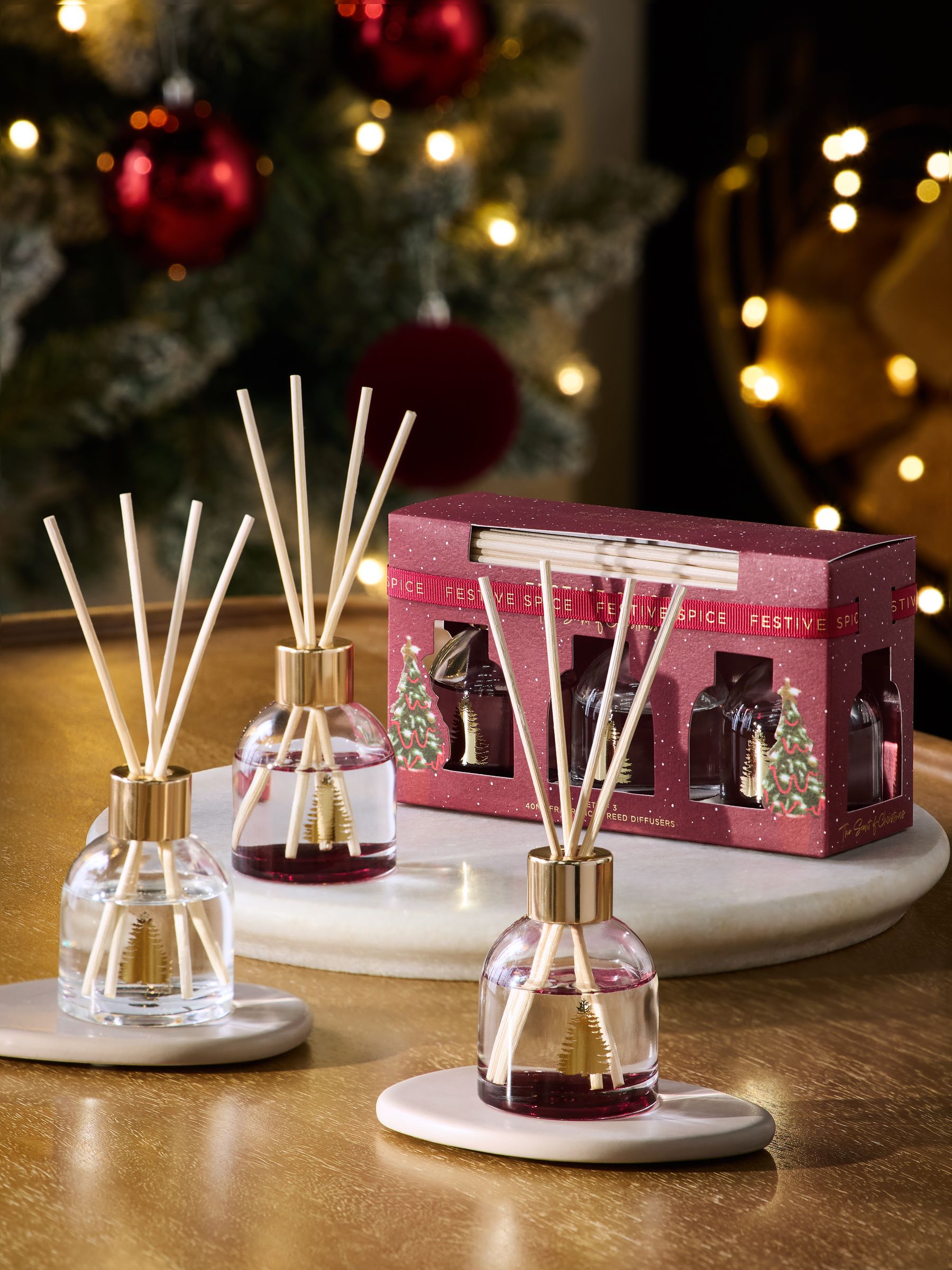 Red Festive Spice Diffuser Refill 200ml