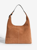 Friends Like These tan brown suede large tote bag (British brand)