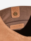 Friends Like These tan brown suede large tote bag (British brand)