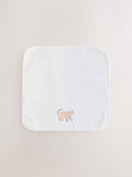 Safari animals face cloths 3 pack 30cm (British brand)