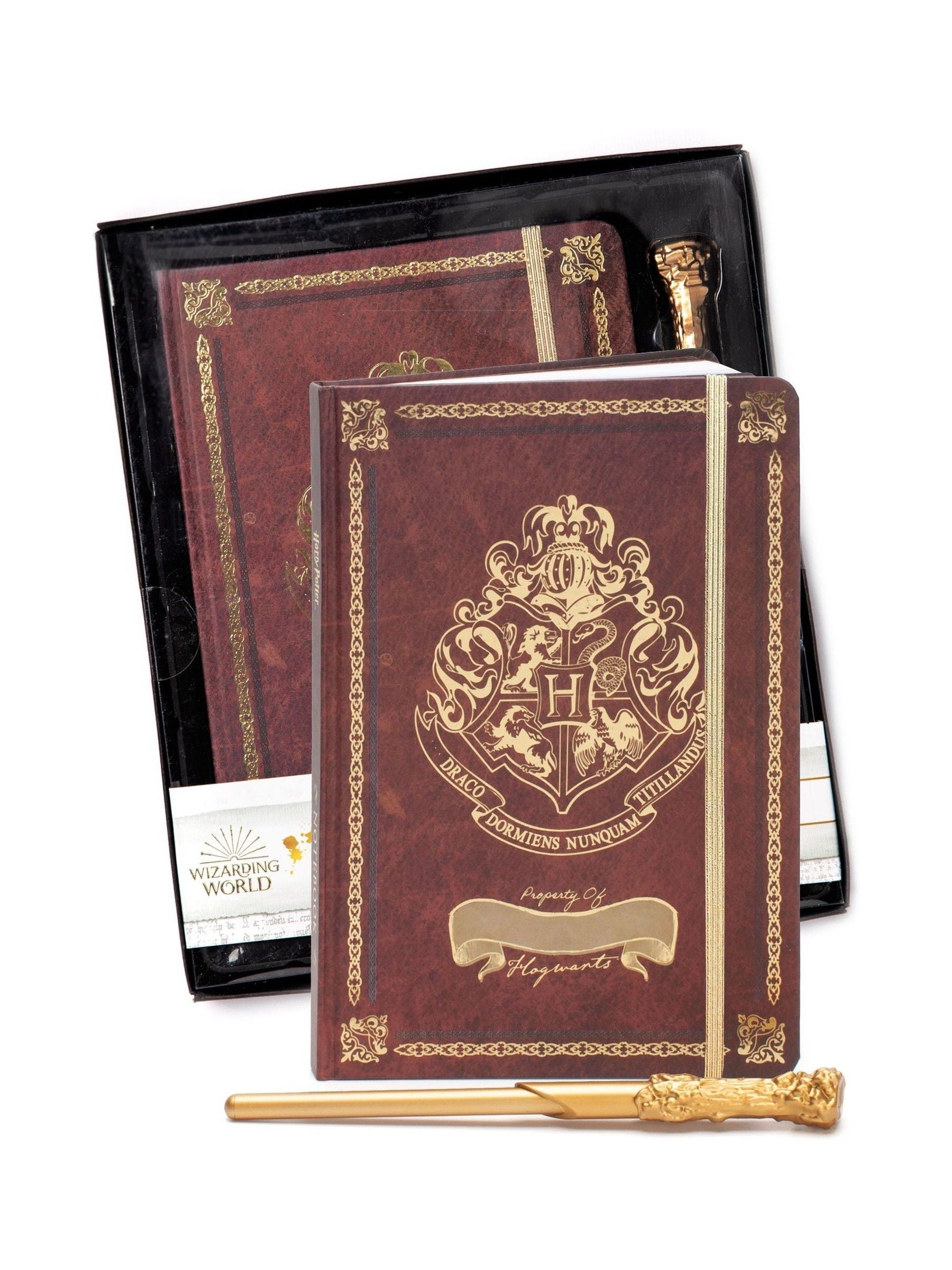 Vanilla Underground red Harry Potter composition notebook and pen set (British brand)
