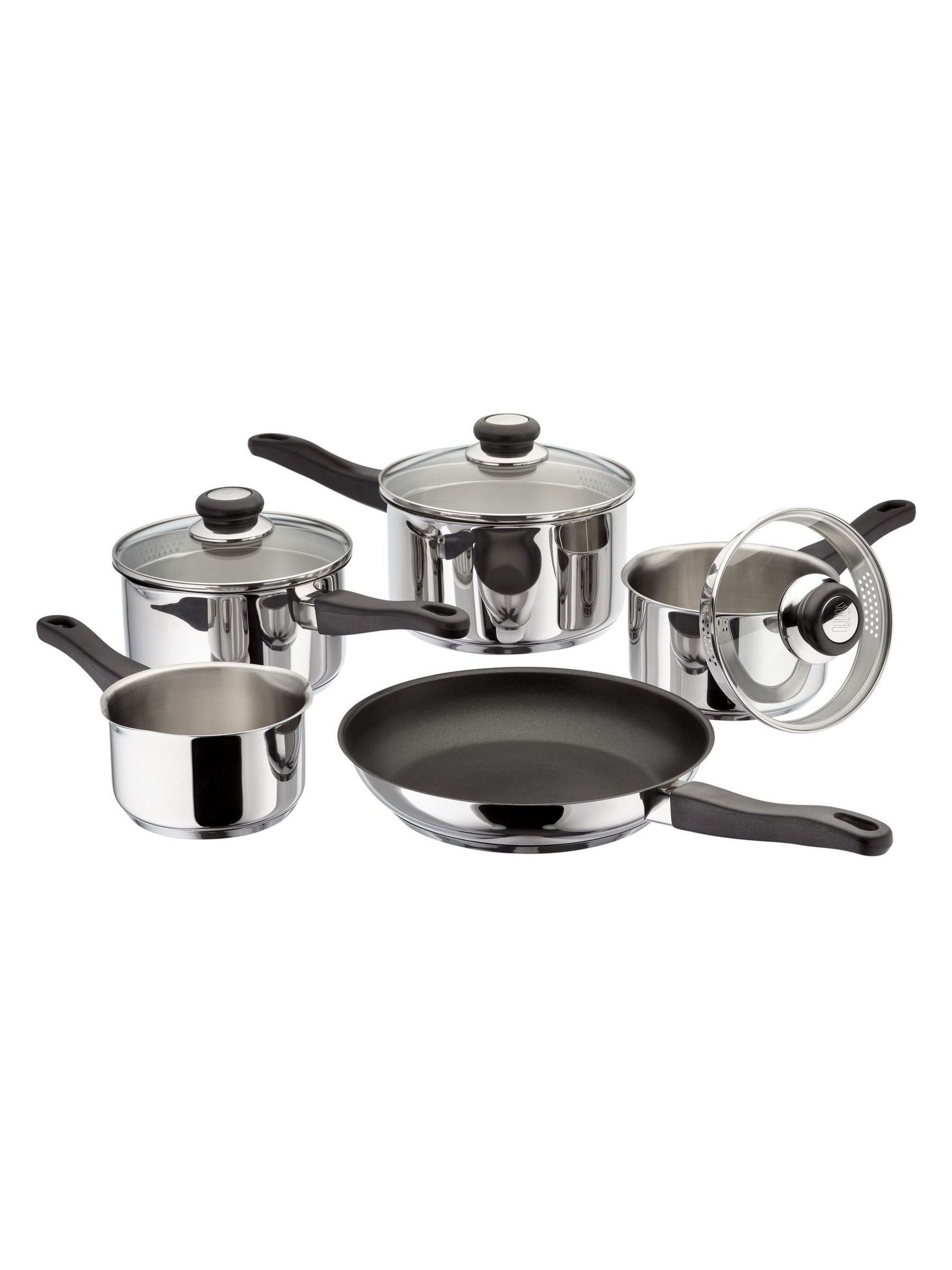 Judge Vista draining cookware set 5 piece, imported from the UK