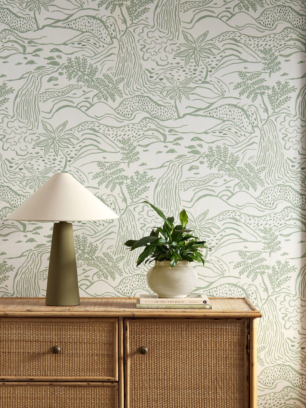 Scion Falling Foss wallpaper 10m (British brand)