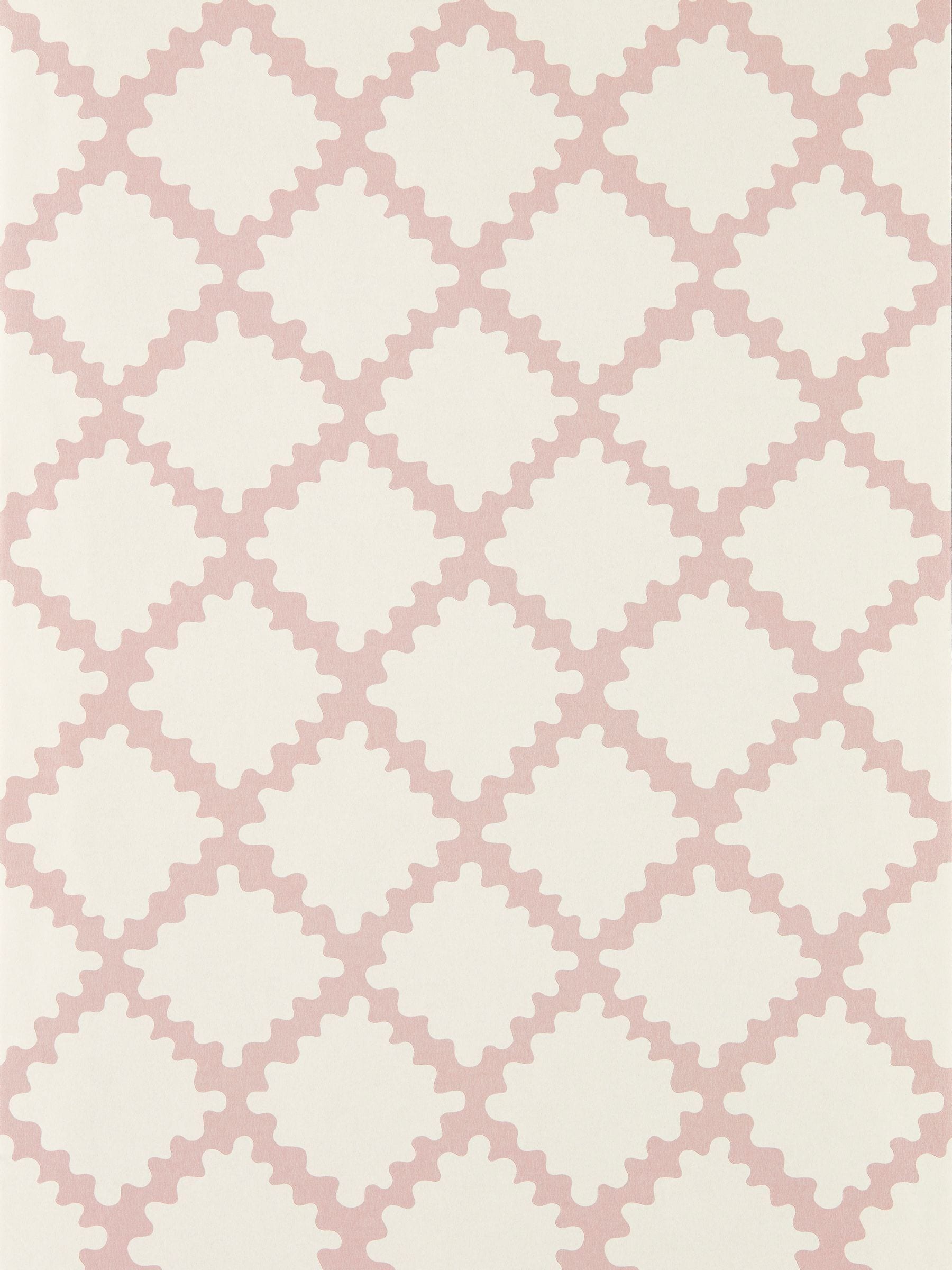 Scion Blue Swithland geometric wallpaper 10m roll (British brand)