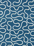 Scion Blue Bimble wallpaper 10m roll - British product