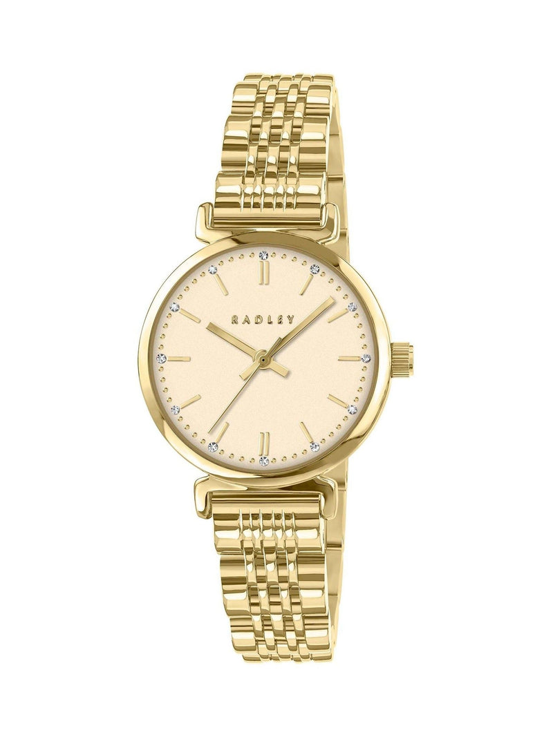 Radley gold plated T-bar bracelet watch - British product