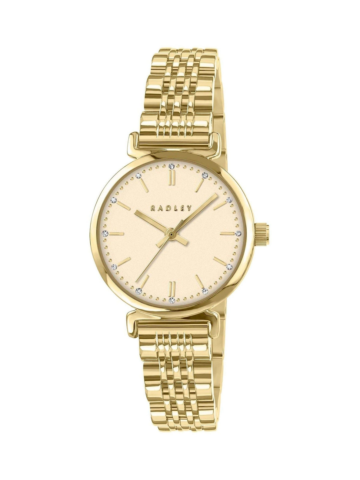Radley gold plated T-bar bracelet watch - British product