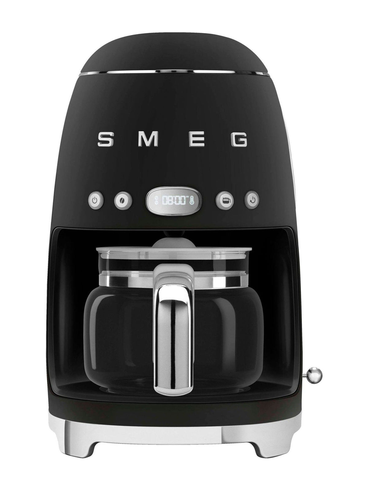 Smeg Black 50s Style 1.4L Drip Coffee Machine