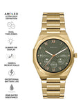 Radley Series 47 AMOLED smart watch gold plated bracelet (British brand)