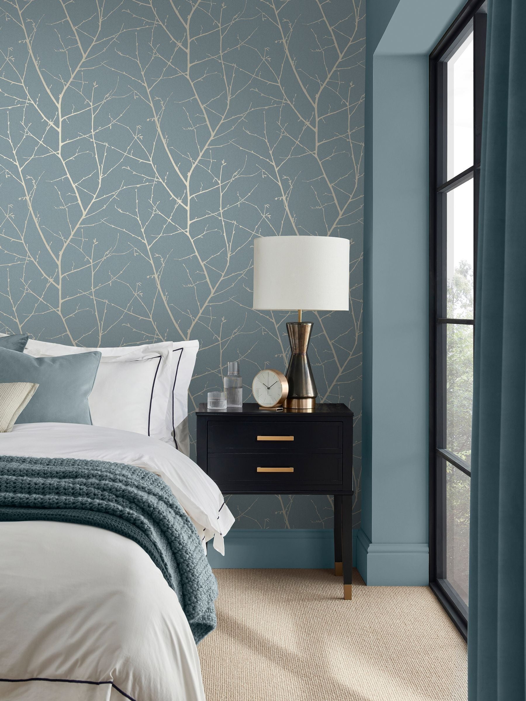 Graham & Brown Breathe Boreas wallpaper 10m (British brand)