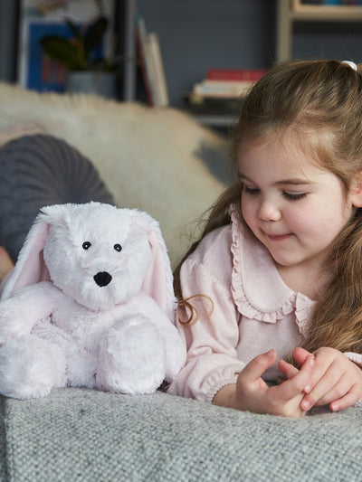 Next Warmies Pink Large Bunny Fully Heatable Soft Toy- Buy online at McGrocer