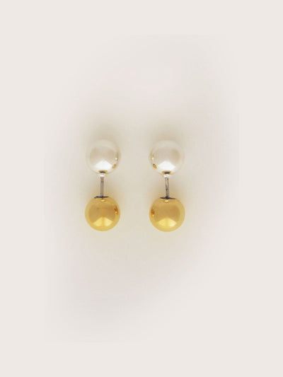 Next Jigsaw Metallic Reversible Stud Earrings Motetilbehør- Kjøp online hos McGrocer