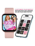 Tikkers pink smartwatch and earbuds set - British product