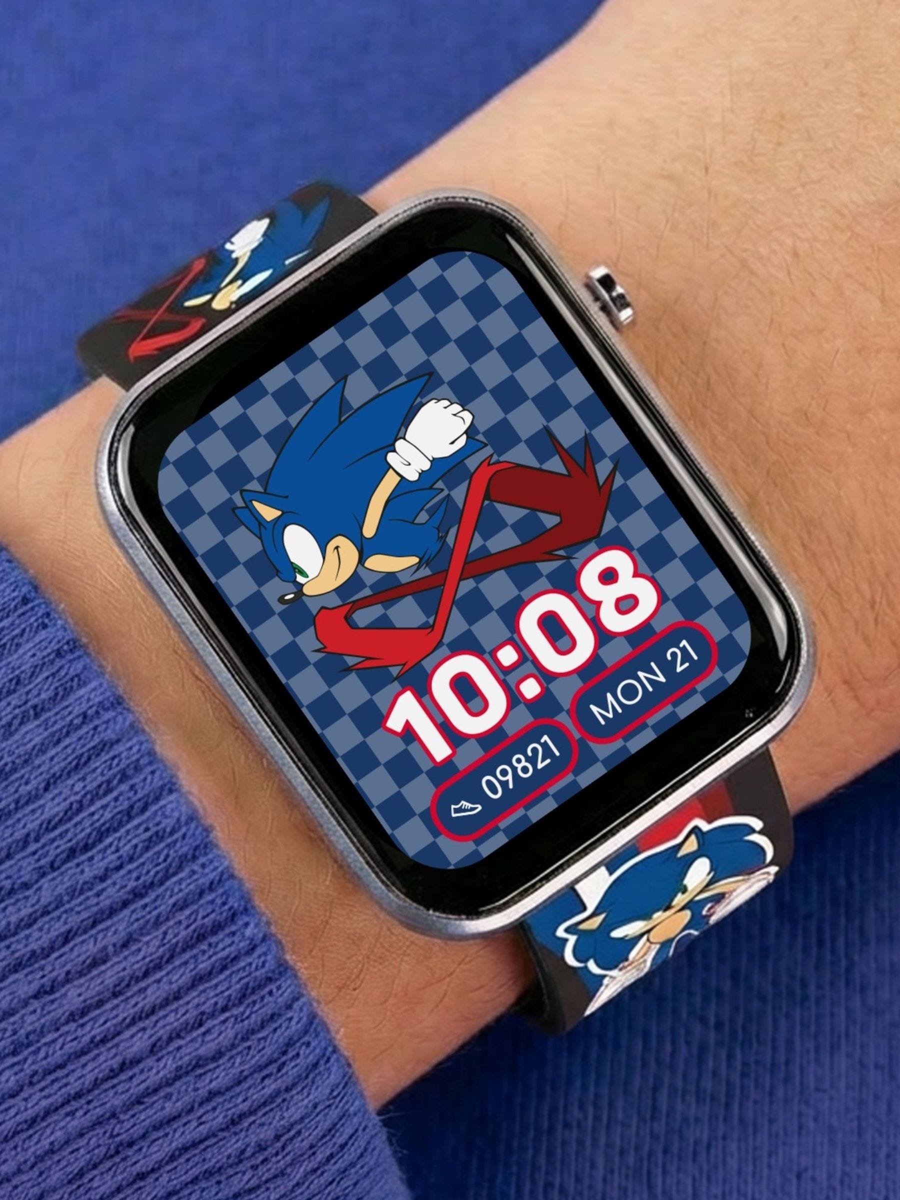 Peers Hardy Sonic The Hedgehog kids smart watch (British brand)