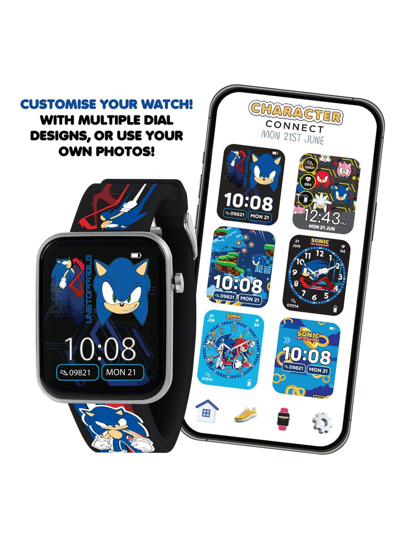 Peers Hardy Sonic The Hedgehog kids smart watch (British brand)