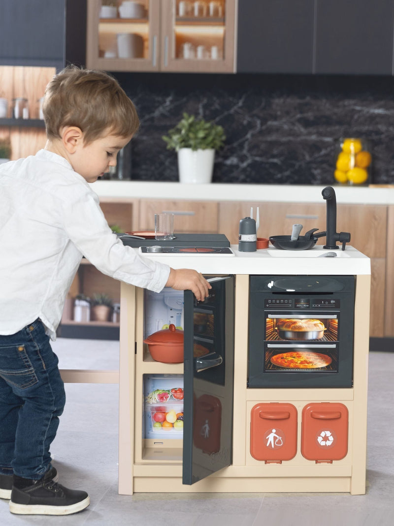 Smoby Kitchen Island toy kitchen with 23 accessories - British product