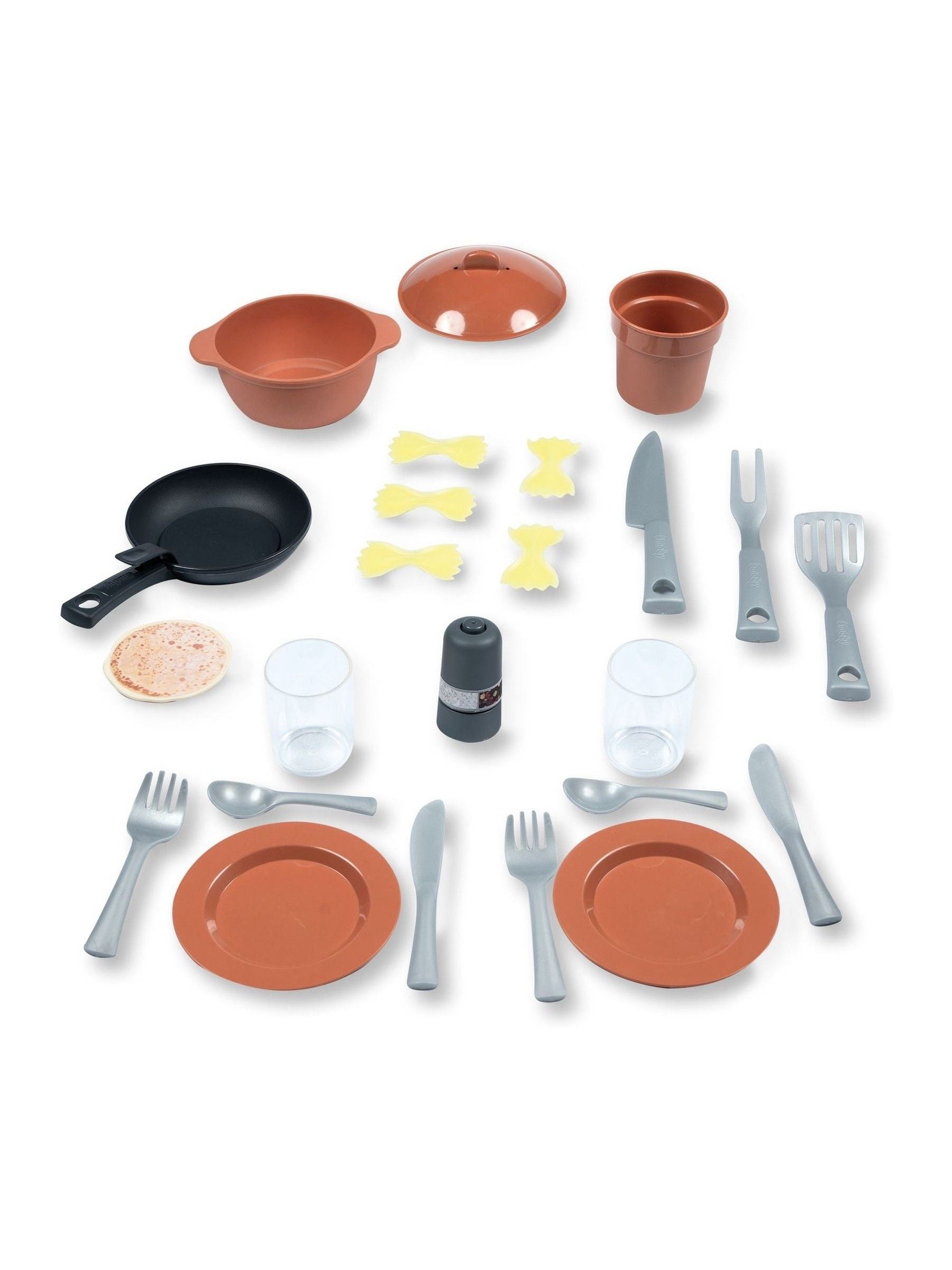 Smoby Kitchen Island toy kitchen with 23 accessories - British product