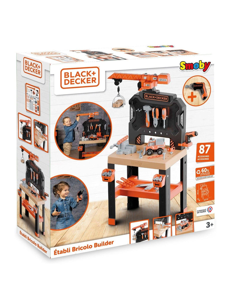 Smoby Builder Workbench toy - British product