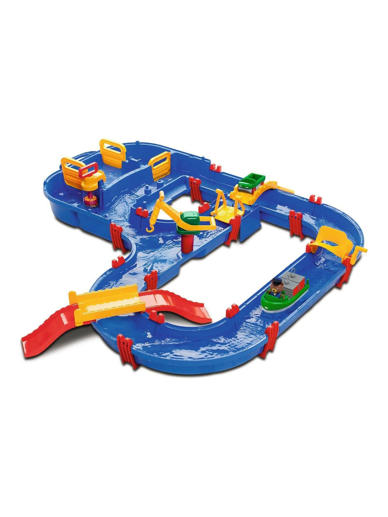 AquaPlay Blue Megabridge water canal toy set, imported from the UK