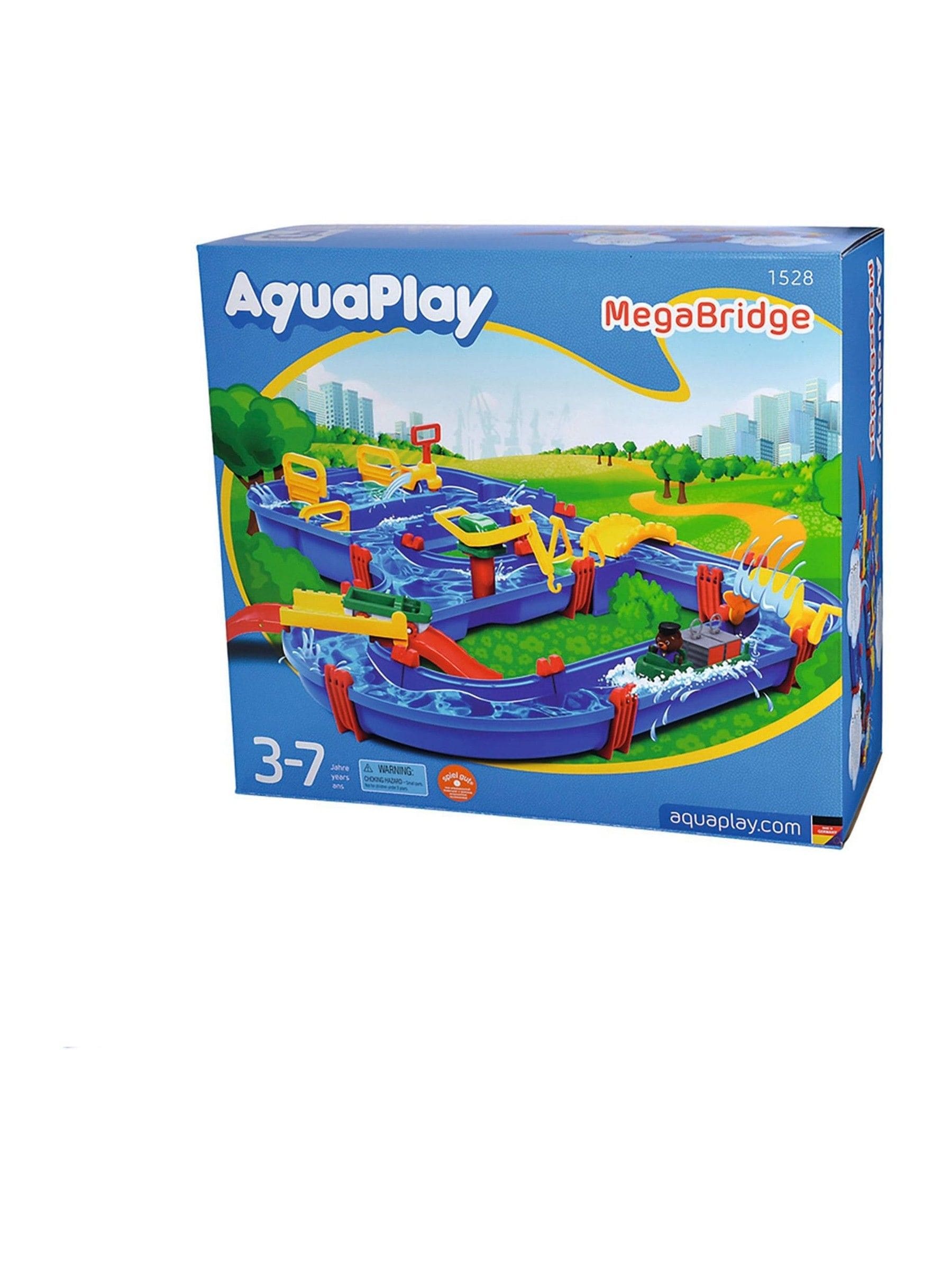 AquaPlay Blue Megabridge water canal toy set, imported from the UK