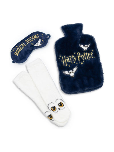 Next Vanilla Underground Blue Harry Potter Character Hot Water Bottle With Eye Mask and Socks- Buy online at McGrocer