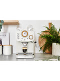 Swan Nordic espresso coffee machine with milk frother, imported from the UK