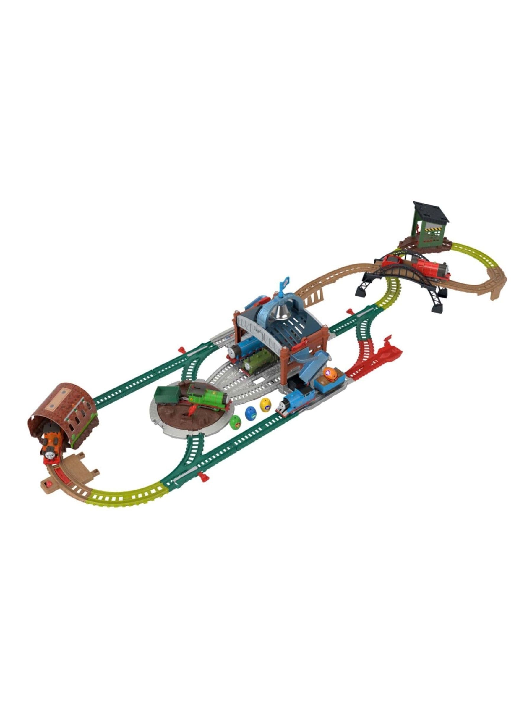 Mattel Thomas & Friends barrel delivery set with track, imported from the UK