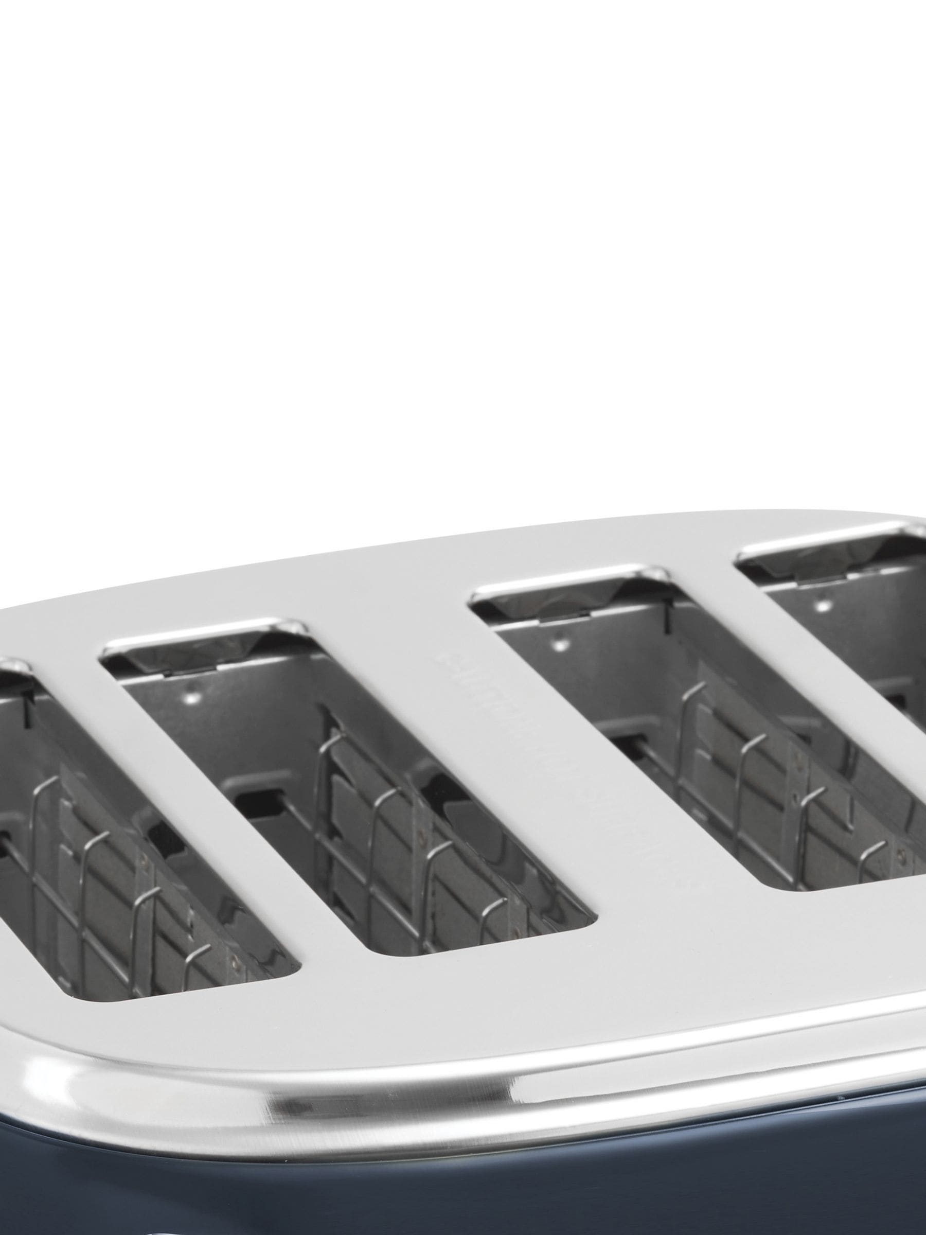Haden Steel Blue Jersey 4 slice toaster, UK version