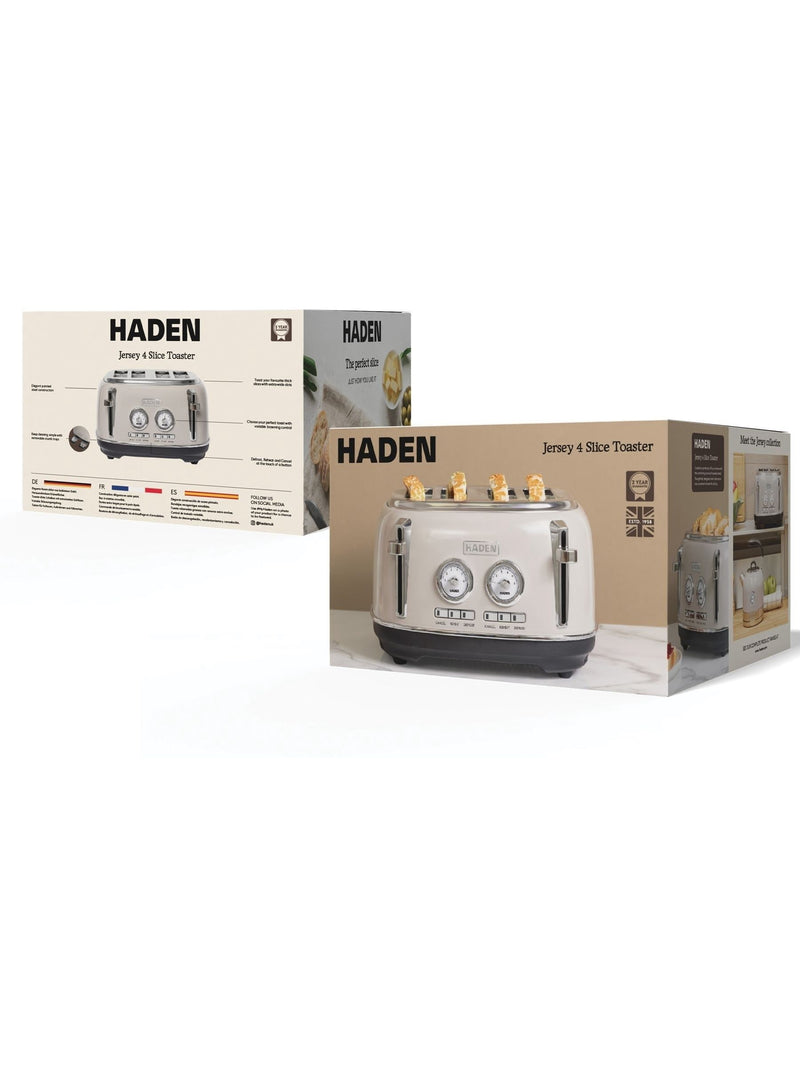 Haden Putty Jersey 4 slice toaster, UK version