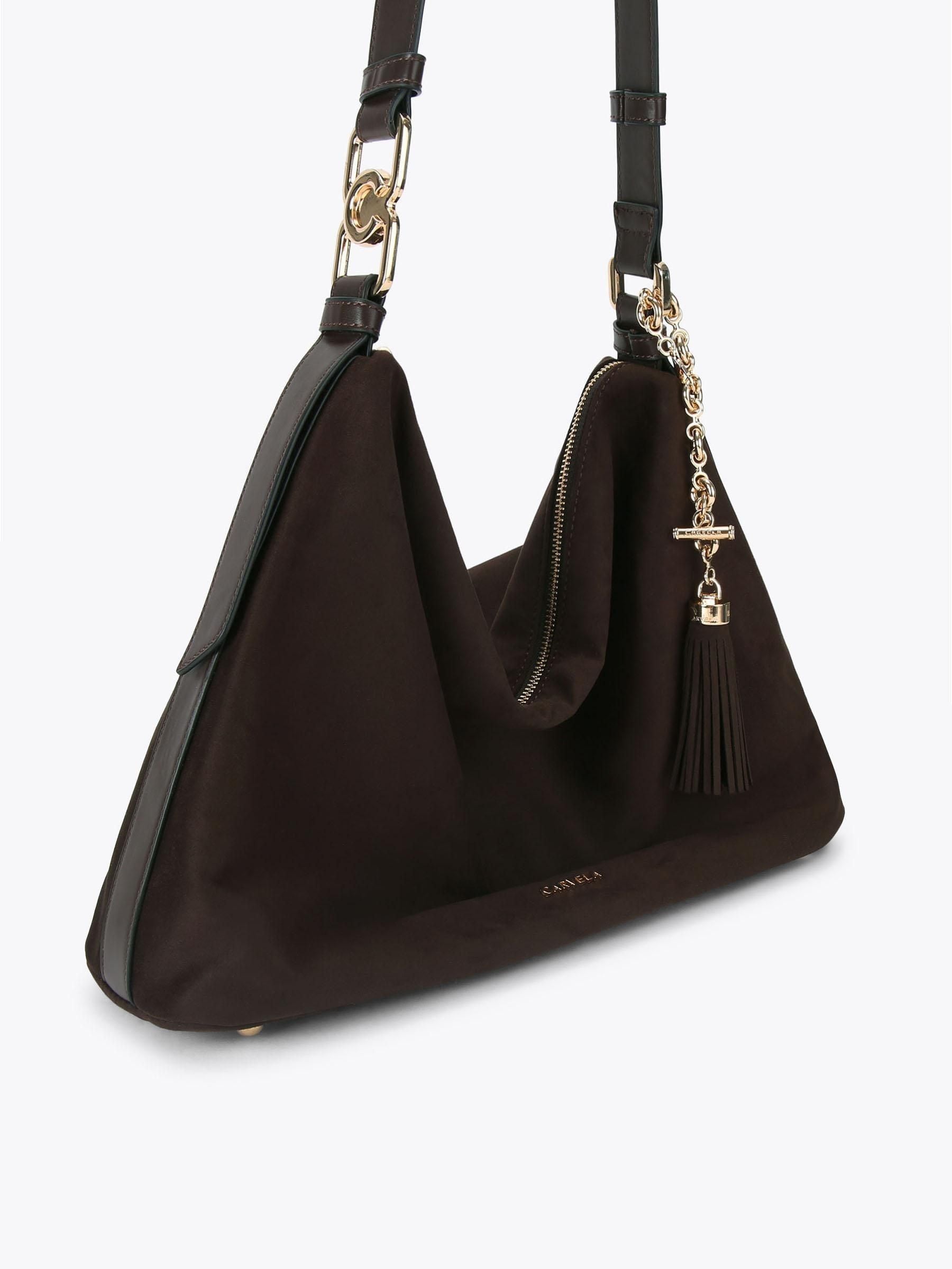 Carvela Brown Gina hobo bag oversized shoulder bag - British product