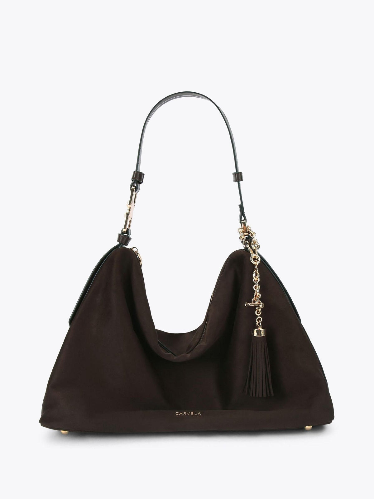 Carvela Brown Gina hobo bag oversized shoulder bag - British product