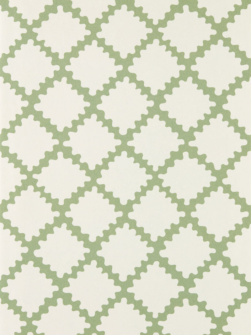 Scion Swithland Seaglass wallpaper geometric design - British product