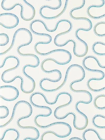 Next Scion Sky Blue Bimble Oakham Wallpaper A4- Buy online at McGrocer