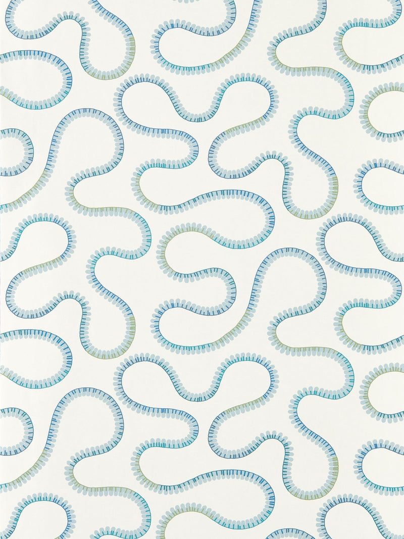 Scion Bimble Oakham Sky Blue A4 wallpaper - British product