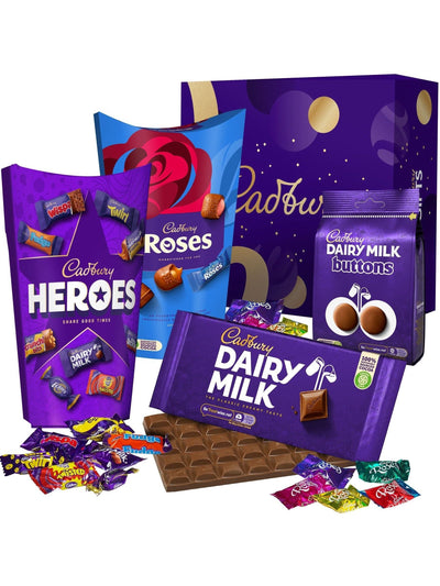 سلة شوكولاتة متوسطة لمشاركة العائلة من Cadbury
