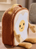 Eggs On Toast character lunch bag with thermal insulation, British product