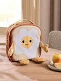 Eggs On Toast character lunch bag with thermal insulation, British product