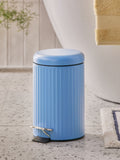 Blue Rib Soft Close 3 Litre Pedal Bin