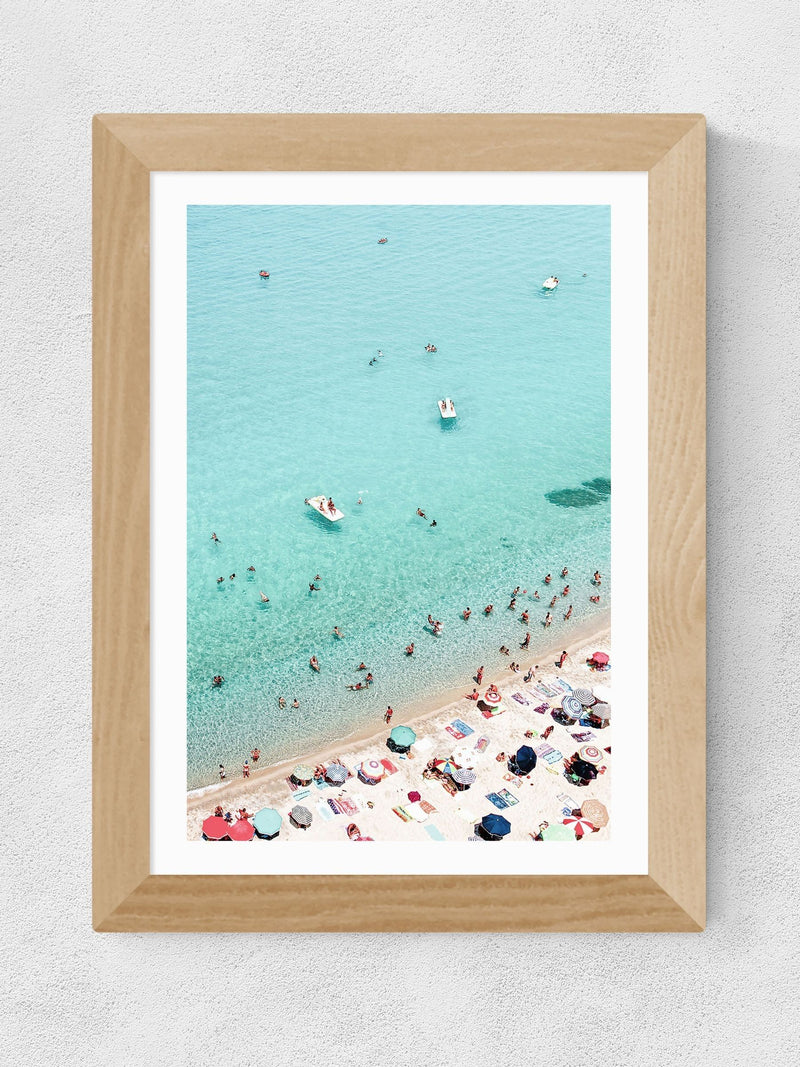 East End Prints beach scene wall art print - British product