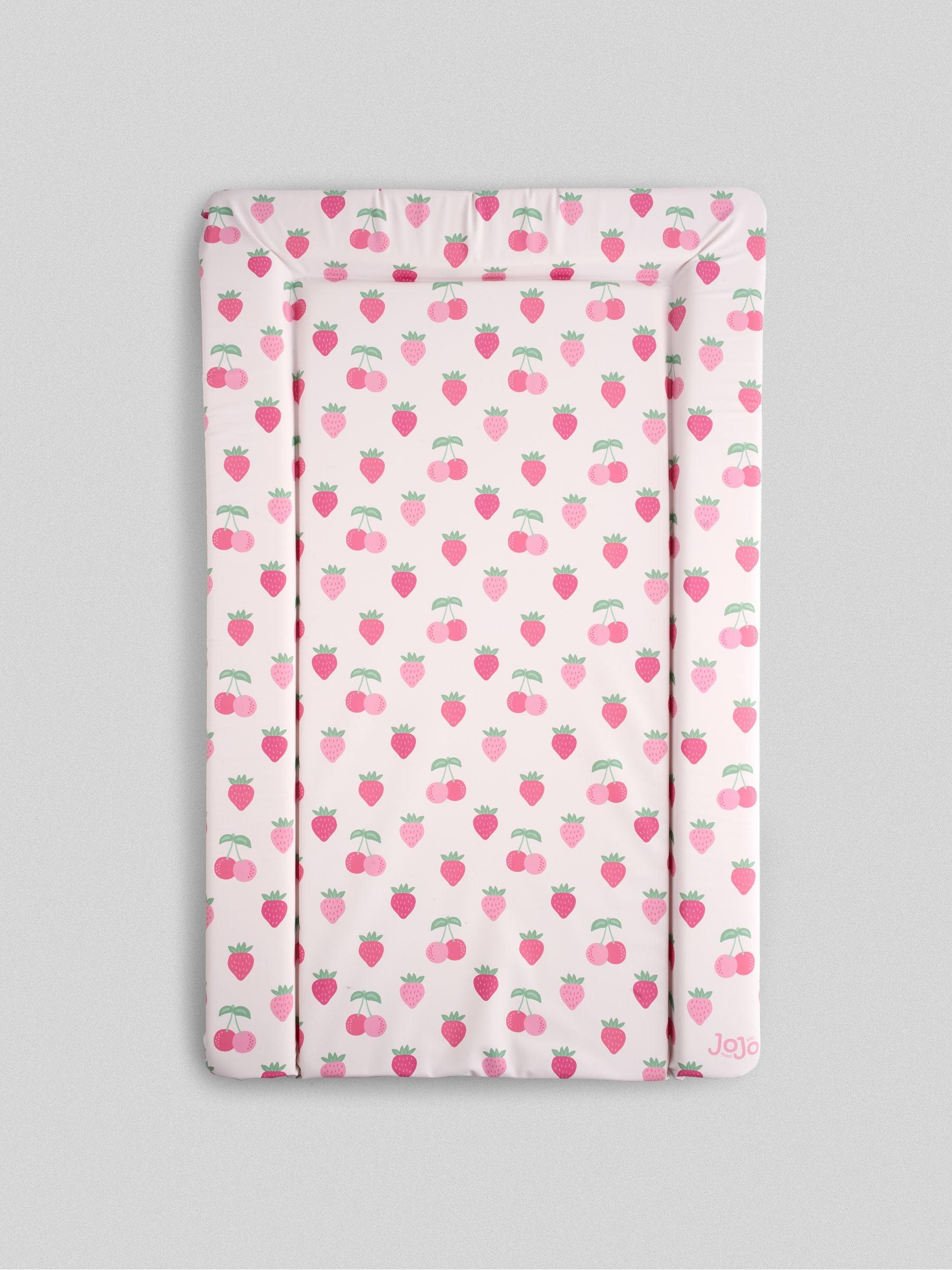 JoJo Maman Bébé White Strawberry changing mat 70x50cm (British brand)